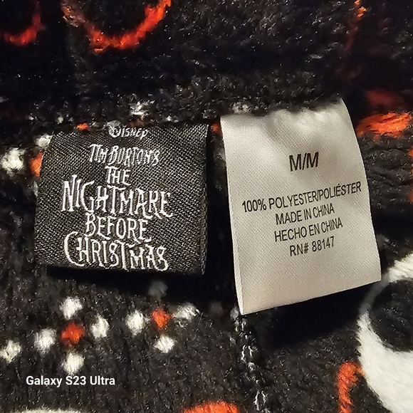 Nightmare Before Christmas Soft Pajama bottoms - Picture 3 of 4
